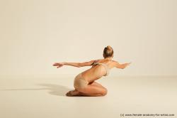 Modern dance poses of Kristyna