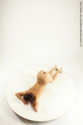 Nude Woman White Multi angle poses Pinup