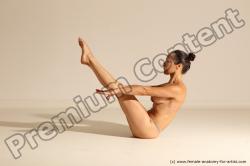 Nude Woman Dynamic poses Pinup