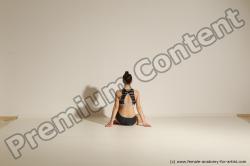 Modern dance poses of Rea