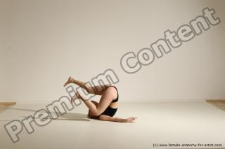 Modern dance poses of Anavi