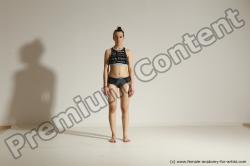 Modern dance poses of Rea