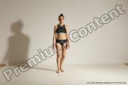 Modern dance poses of Rea