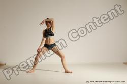 Modern dance poses of Rea