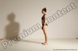 Modern dance poses of Rea