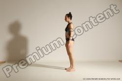 Modern dance poses of Rea