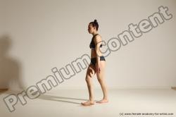 Modern dance poses of Rea