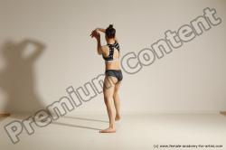 Modern dance poses of Rea