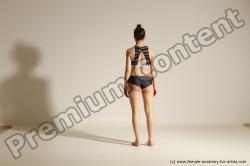 Modern dance poses of Rea