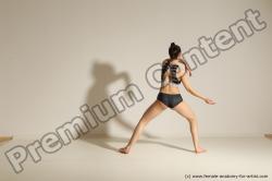 Modern dance poses of Rea