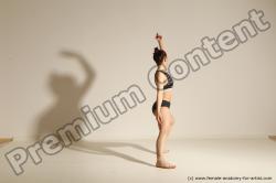 Modern dance poses of Rea