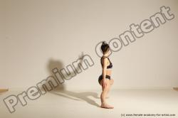 Modern dance poses of Rea