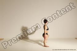 Modern dance poses of Rea