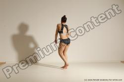 Modern dance poses of Rea