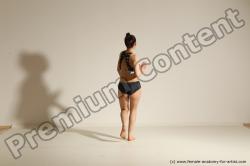 Modern dance poses of Rea