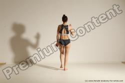 Modern dance poses of Rea