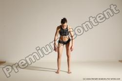 Modern dance poses of Rea