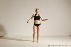 Modern dance reference poses of Anavi