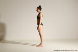 Modern dance poses of Rea