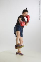 Sportswear Woman Asian Standing poses - ALL Average medium black Standing poses - simple Standard Photoshoot Academic