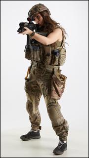 Fighting reference poses Mrs. Physiotherapist