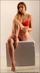 Mia Brown Sitting Video Pose #2